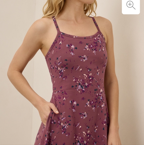 Pact Fit & Flare Midi Dress Floral - Picture 7 of 7